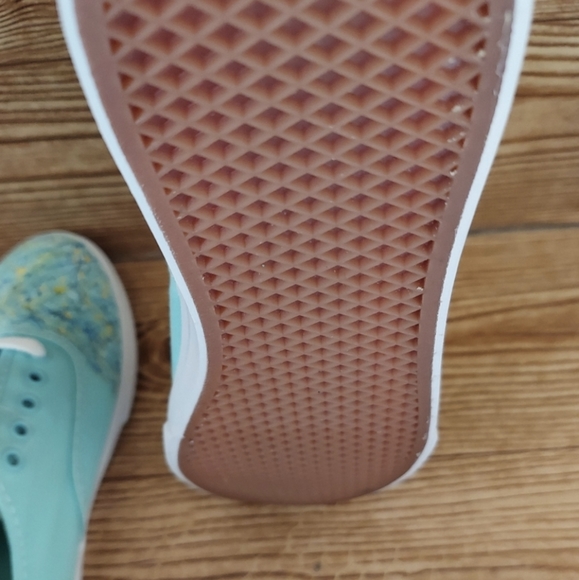 Sold NWT Vans Authentic Custom Splatter Paint Sneakers - Women's 9/Men's 7.5 - Picture 8 of 11